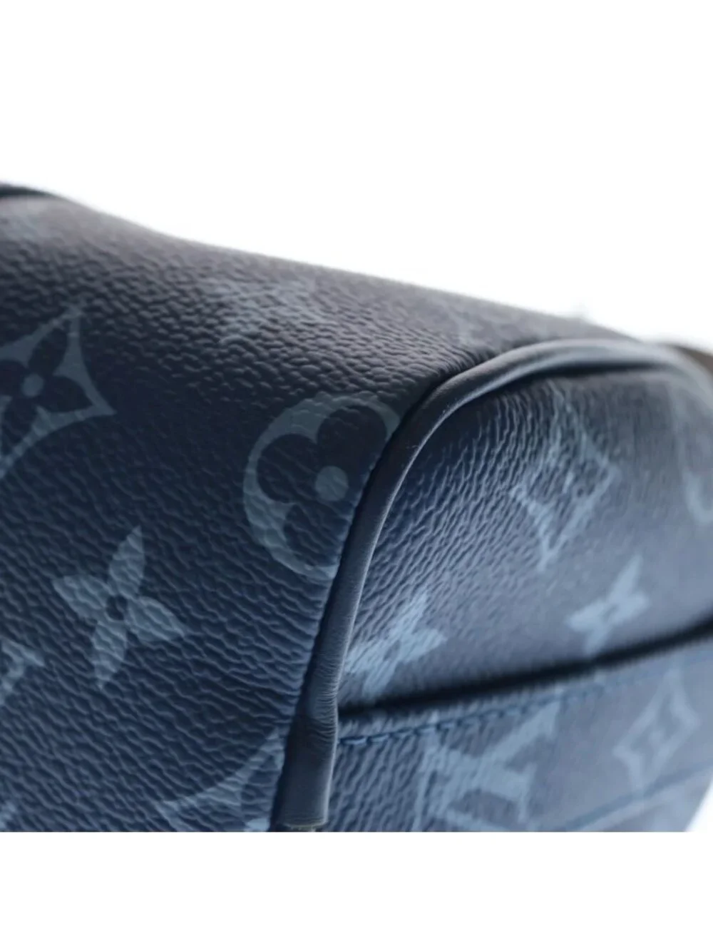 Louis Vuitton Keepall Bandouliere 25 Monogram Atlantic Blue Leather 2-Way Bag